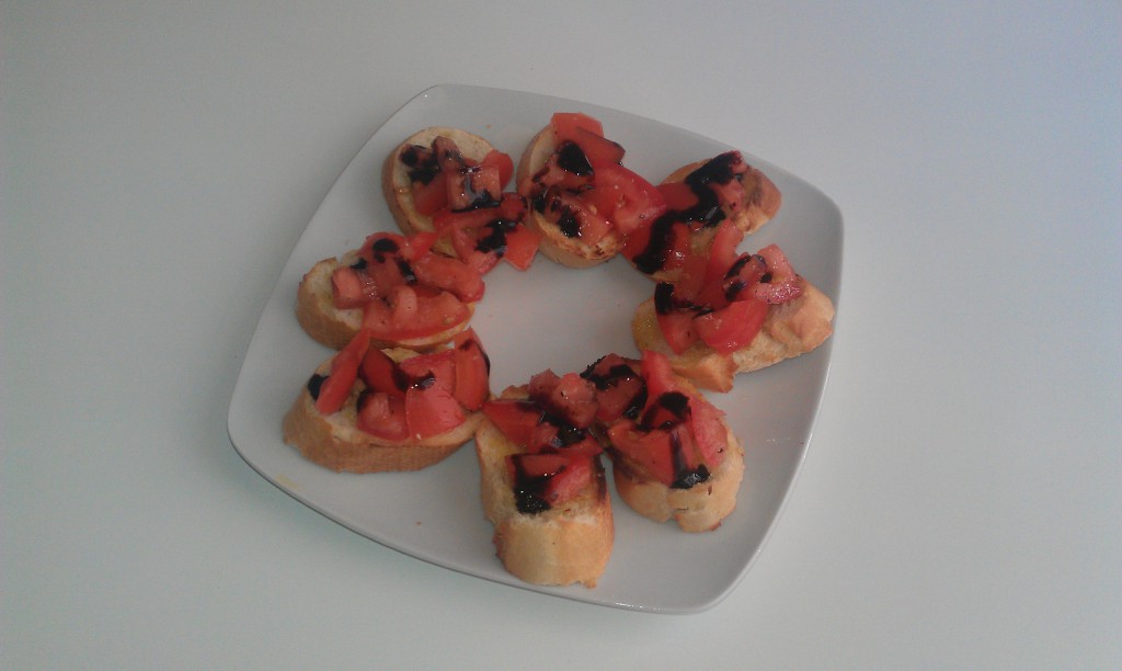 Sonnige Bruschetta